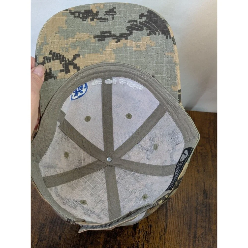 General Electric GE Supply Houston Camo Ball Cap Hat Adjustable